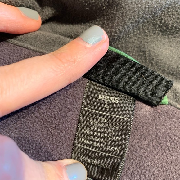 REI | Men’s Nylon Blend Soft Shell Fleece Lined‎ Jacket - Sz Large - Picture 8 of 10